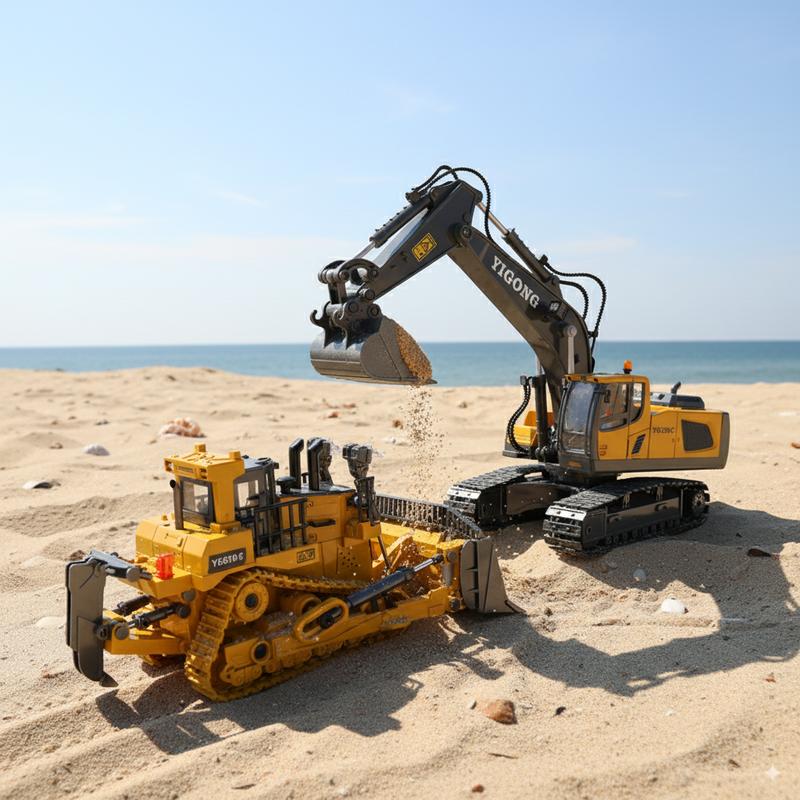 Engineering vehicle assembly kit