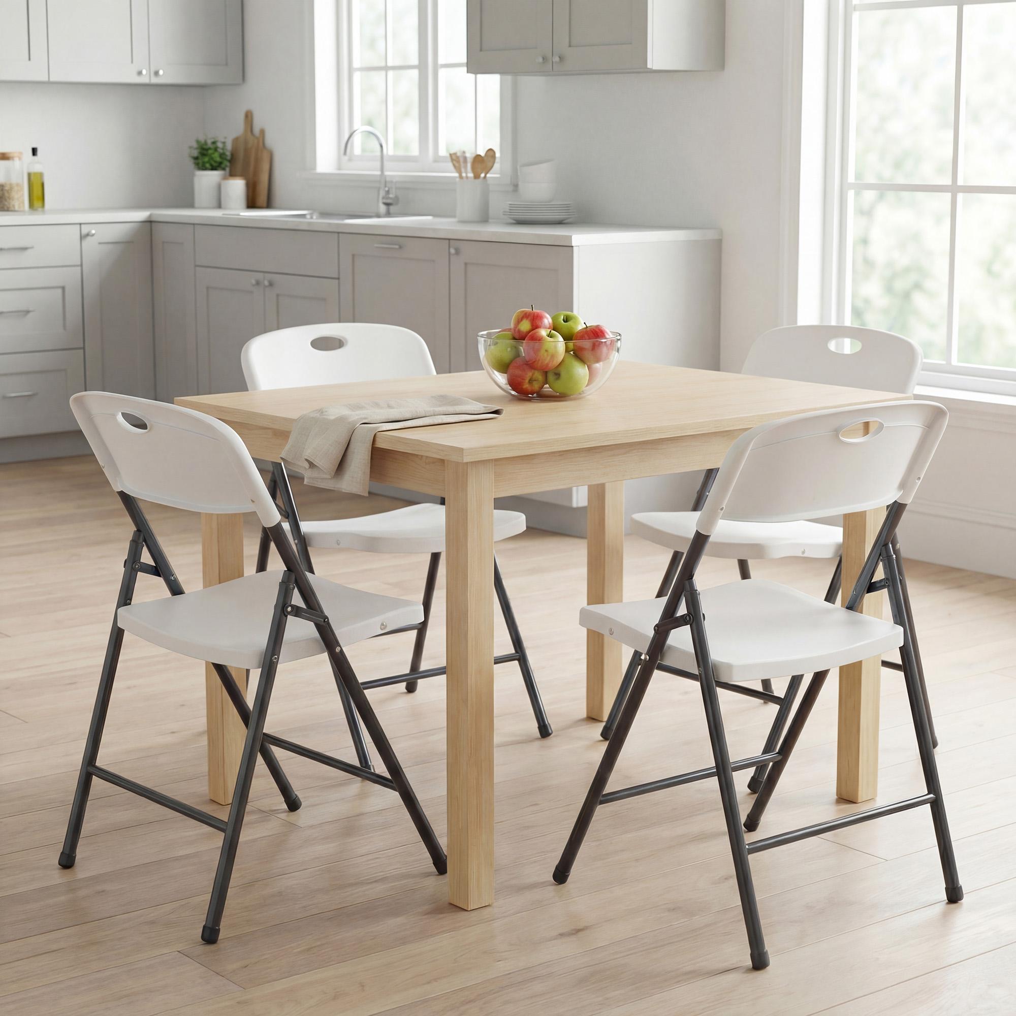 Folding chair with backrest