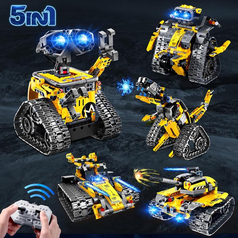5-in-1 Robot Building Set