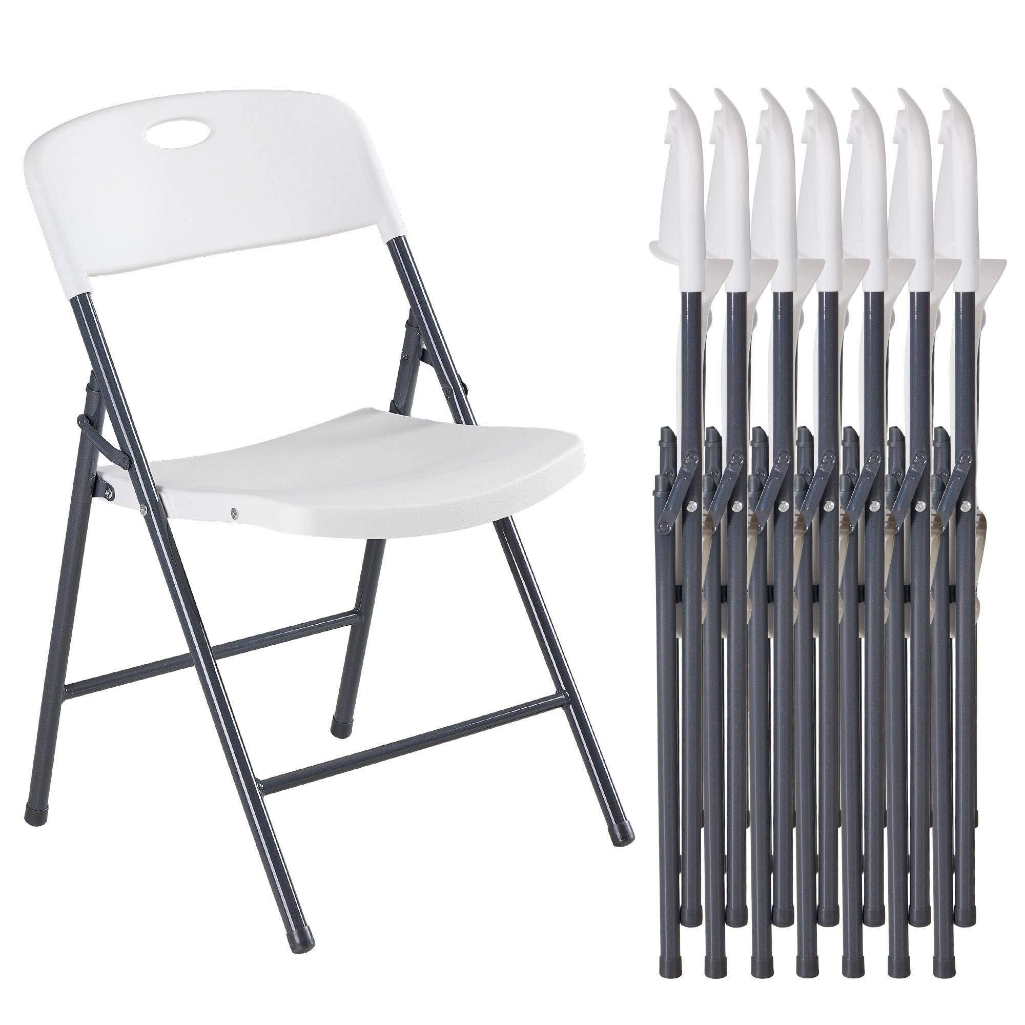 Folding chair with backrest