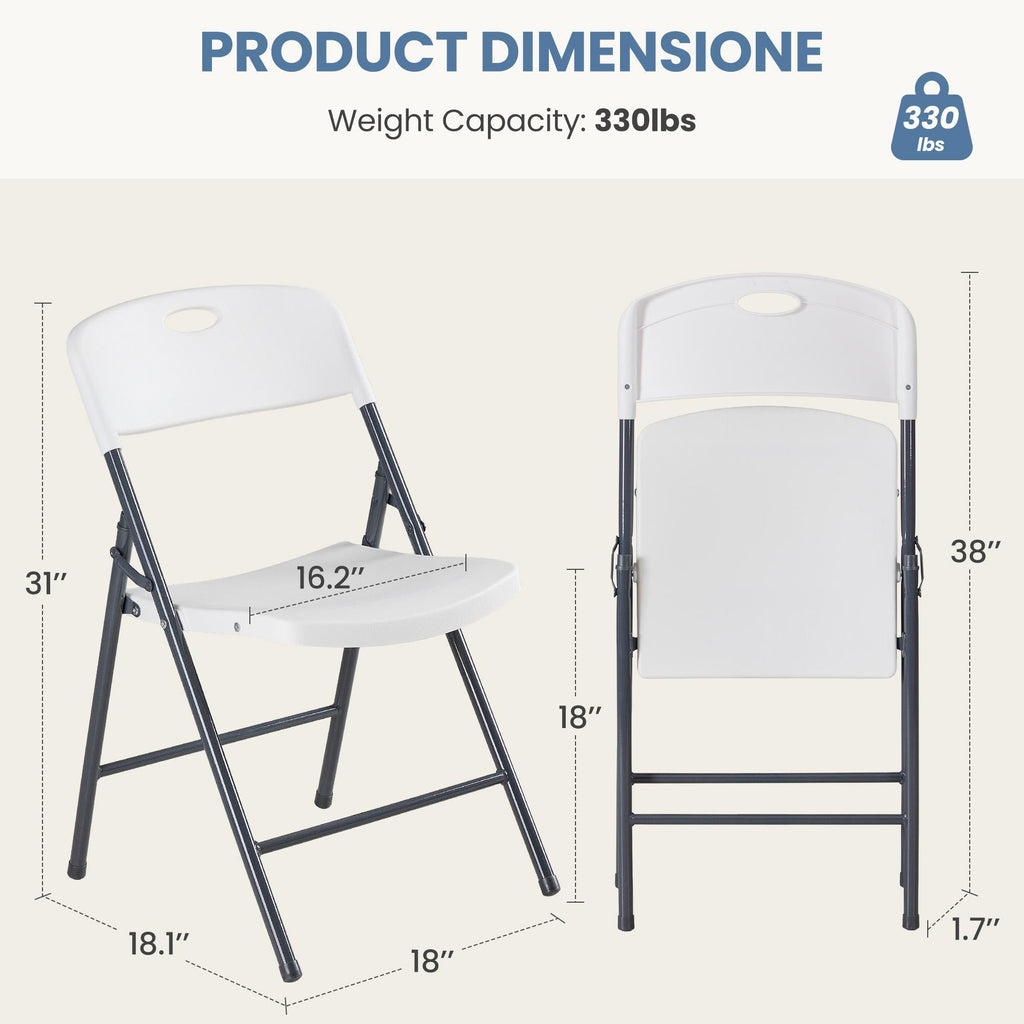 Folding chair with backrest
