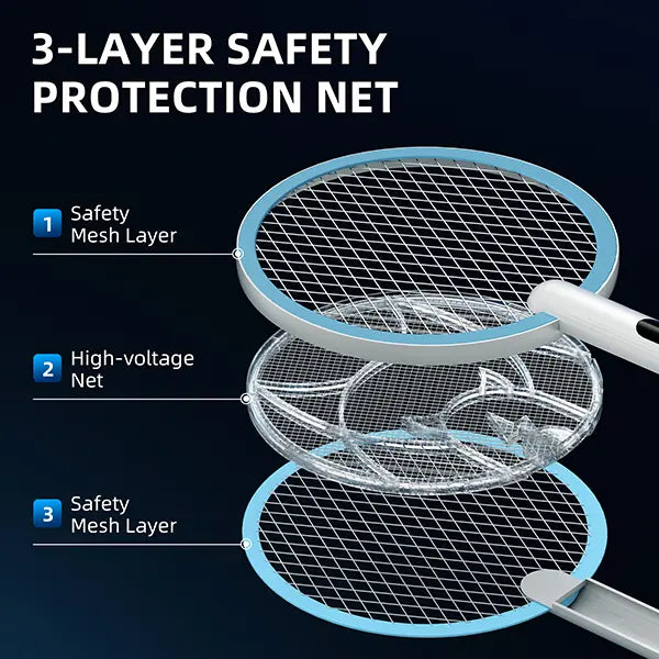 2-Pack Electric Fly Swatter