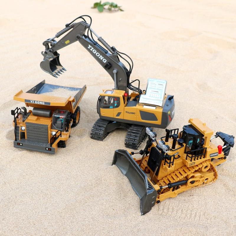 Engineering vehicle assembly kit