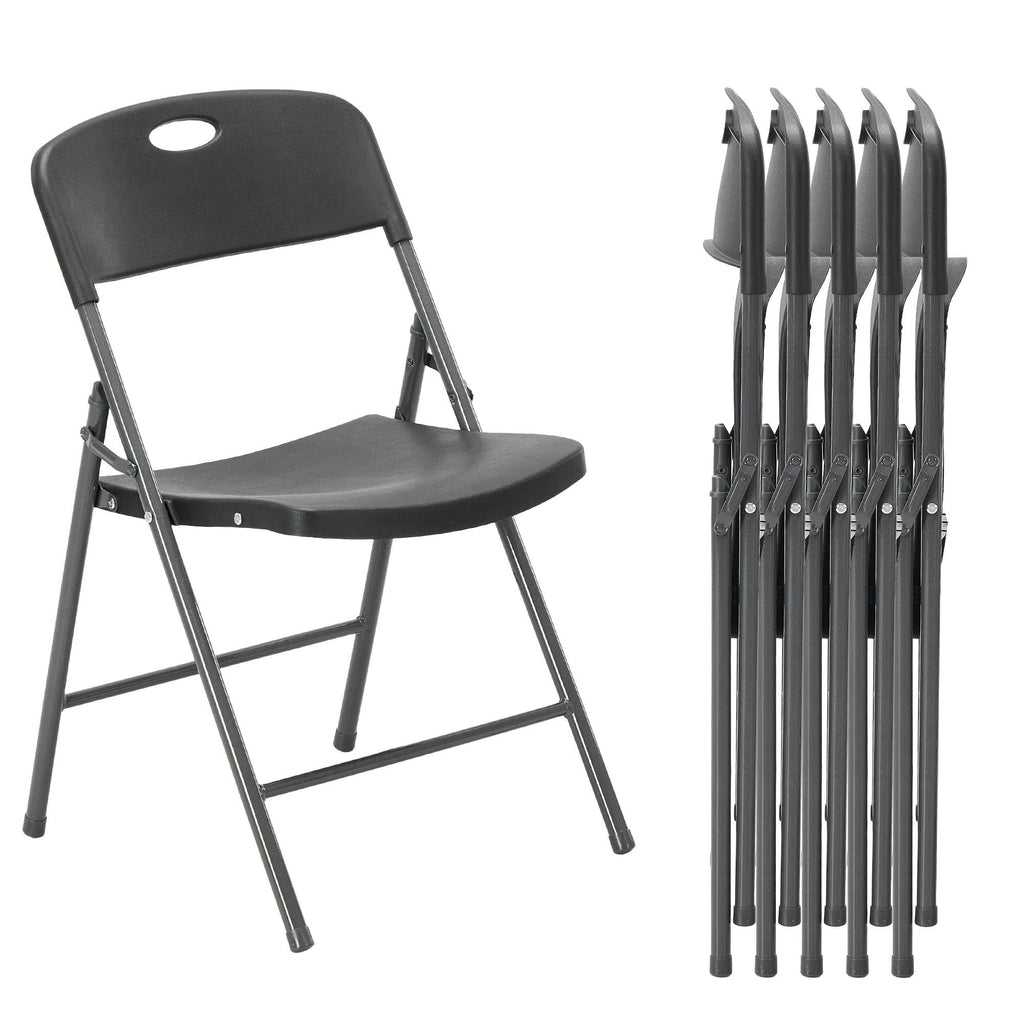 Folding chair with backrest