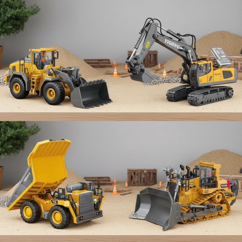 Engineering vehicle assembly kit