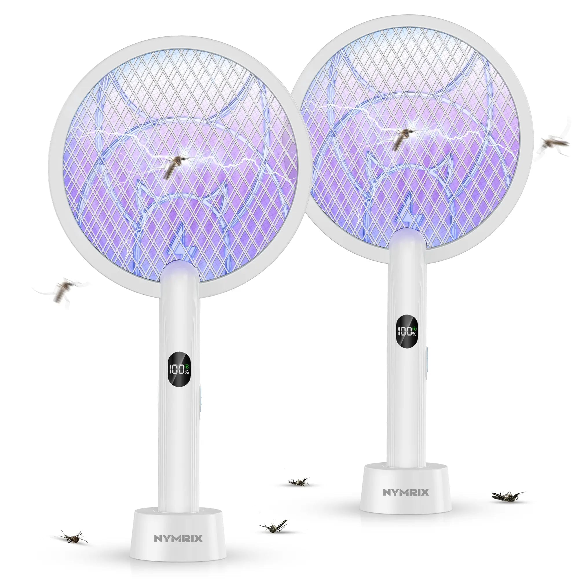 2-Pack Electric Fly Swatter