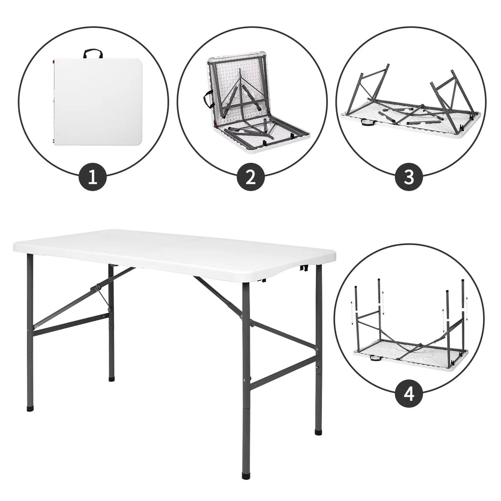 4-foot folding table
