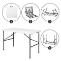 4-foot folding table